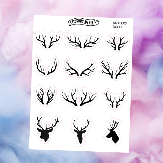 Foiled Antlers | The Great Outdoors Foiled Collection