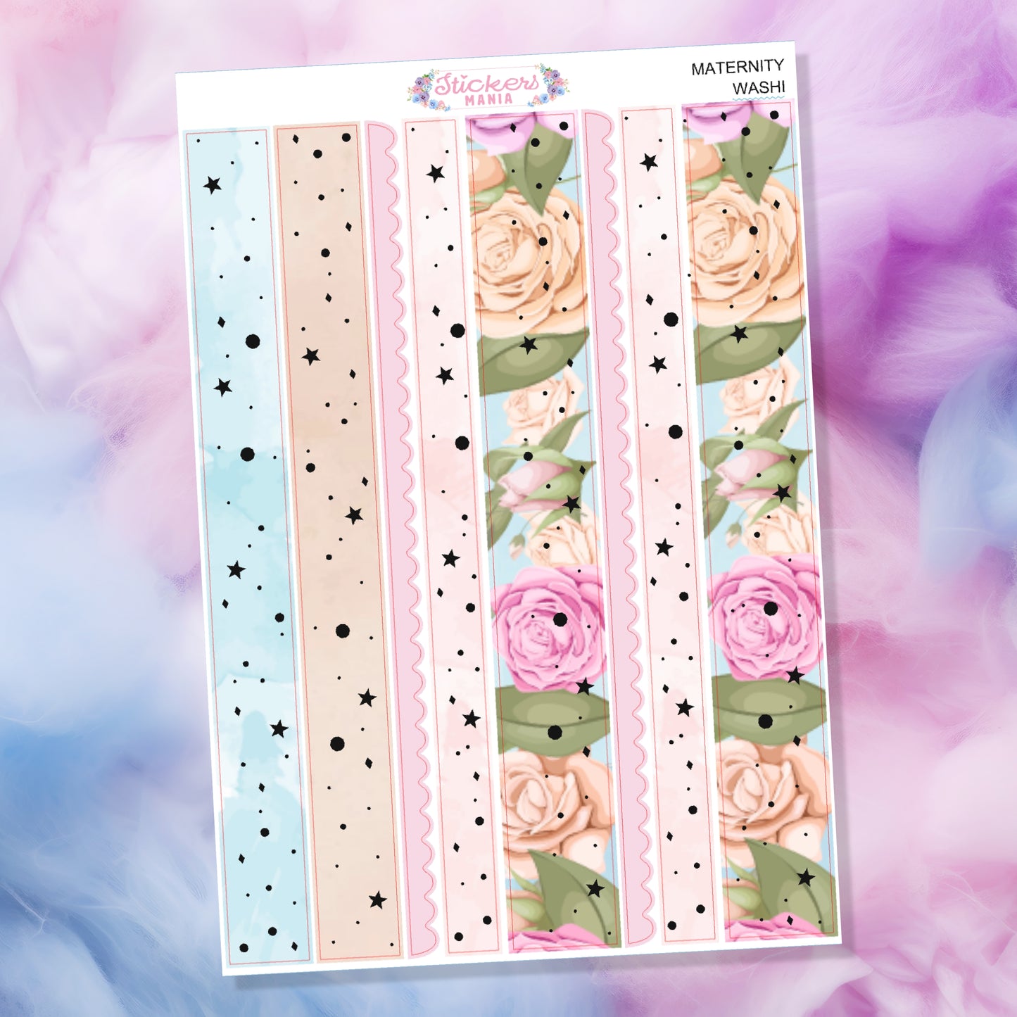 Maternity Stickers Kit | Deco & Planner New Mom Stickers